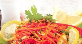 Морковный салатик по-мароккански